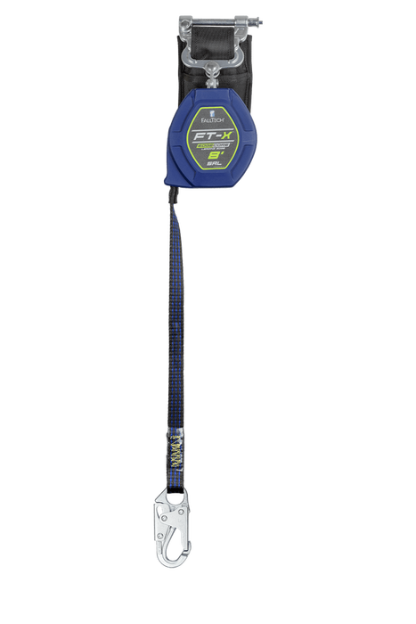 8' FT-X™ EdgeCore™ Class 2 Leading Edge Personal SRL-P, Single-leg with Steel Snap Hook (84108SP1)