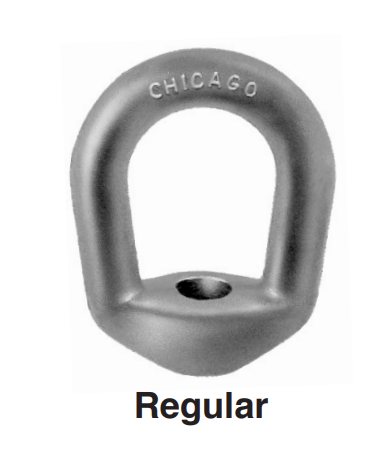 3/4"-10 eye nut with 5/8" bail size WLL 5,200 LBS (C-184A)(16785 7)
