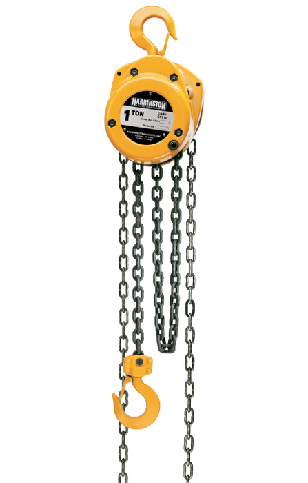 5 ton x 15' Harrington CF Hand Chain Hoist