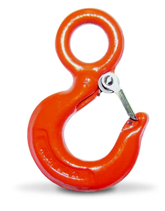 1 ton Eye Rigging Hook with Latch Alloy
