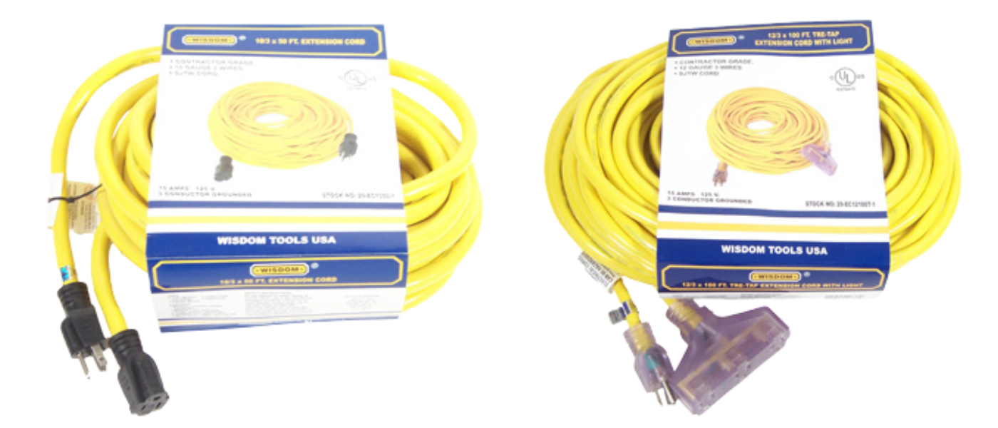 Extention Riging Extension Cords — Maskell Rigging & Equipment