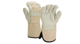 Prem Grain Leather Palm Gaunt Cuff- L (GL1004WL) Per 12