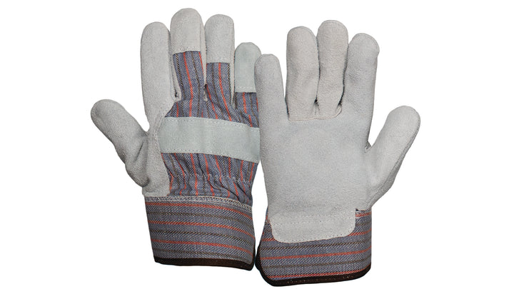 Leather Double Palm Safety Cuff XL (GL1008WXL) Per 12