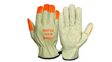 Grain Cowhide Drvr Keystone w/ HiVis-L (GL2003KL) Per 12