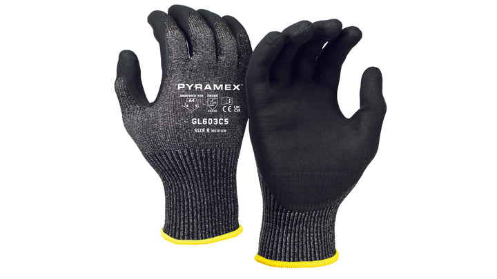 Microfoam Nitrile Glove - size Medium (GL603C5M) Per 12