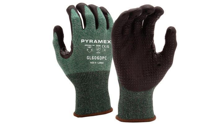 Glove Nitrile 18G A3 Dots Thumb Saddle 2XL (GL606DPCX2) Per 12