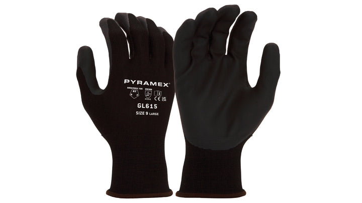 Value MicroFm Nitrile 15g Nyln/Spandex Large (GL615L) Per 1