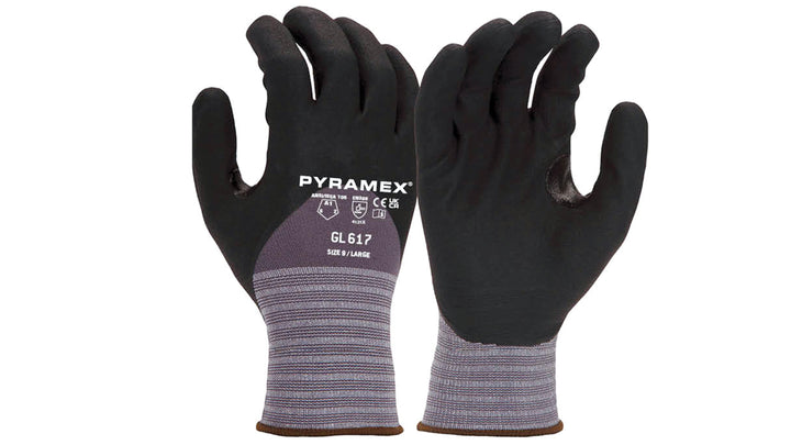 3/4 MicroFoam Nitrile 15g Nylon X2 (GL617X2) Per 1