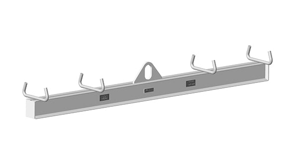 1,000 lbs 12' Basket Lifting Beam 2 Sets of Hooks (17496) — Maskell ...