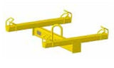 4,400 lbs Bulk Container Lift Beam 36" Spread 50.9" Diagonal (13325)