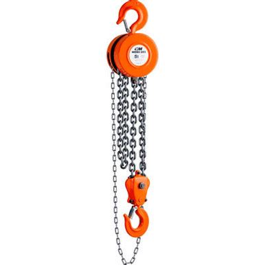 CM 1/2" x 10' Series 622 hand chain hoist (2255)