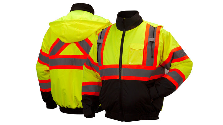 Lime Canadian jacket in lime - 4X large (RCJ3210X4) Per 1