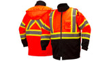 Orange Canadian parka in orange - medium (RCP3220M) Per 1