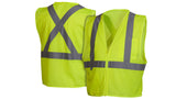 Lime Hi-Vis Lime Vest with Reflective Tape - Size 4X Large (RCZ2110X4) Per 1