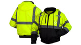 Lime Hi-Vis Lime Bomber Jacket - Size Medium (RJ3110M) Per 1