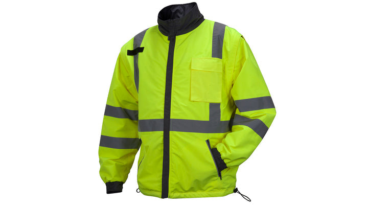 Lime Hi-Vis Lime Windbreaker - Size 4X Large (RJR3410X4) Per 1