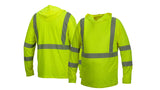 Lime Long Sleeve Pullover Hoodie- ANSI - Lime - X5 (RLPH110X5) Per 5