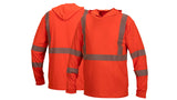Orange Long Sleeve Pullover Hoodie- ANSI - Orange - X4 (RLPH120X4) Per 5