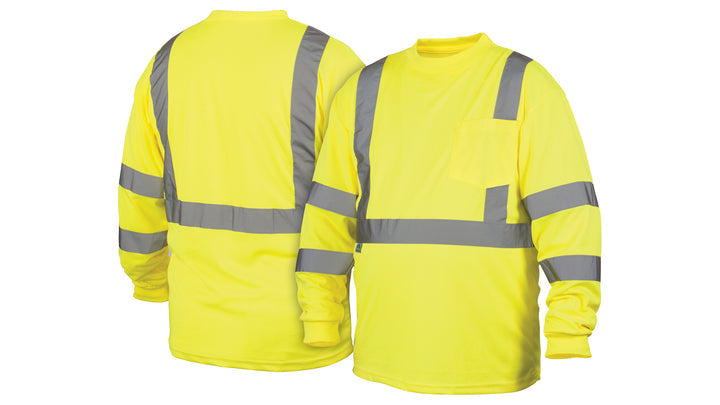 Lime Hi-Vis Lime Long Sleeve - Size 4X Large (RLTS3110X4) Per 5
