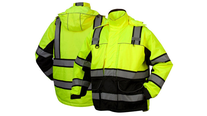 Lime Class 3 multi-layer parka in lime - 3X large (RPB3610X3) Per 1