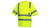 Lime Hi-Vis Lime - Class 3 T-shirt - Size 6X Large (RTS3410X6) Per 5