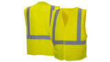 Lime Hi-Vis lime vest with plain bag - Size 2X Large (RVHL2910X2) Per 1