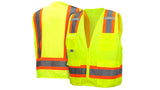 Lime Hi-Vis Lime - Self Extinguishing - Size 4X Large (RVZ2110SEX4) Per 5