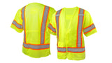 Lime Hi-Vis Lime with 5-pt Break Adjustable Waist w/ D-Ring - 5XL (RVZ3810BRX5) Per 1