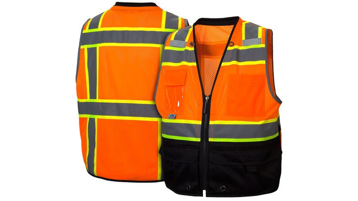 Orange/Black Hi-Vis Orange - Black Bottom- Size Extra Large (RVZ4420BXL) Per 1