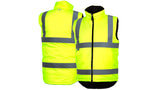 Lime Class 2 winter vest - XL (RWVZ4510XL) Per 1