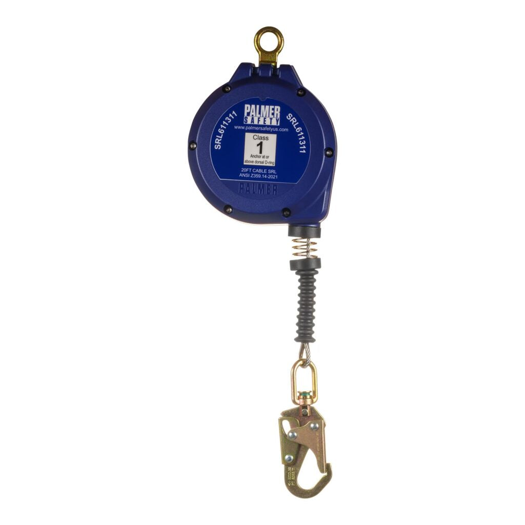 BEAST™ Series 20’ SRL Galvanized Cable with Small Hook (SRL611311)
