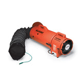 8" Axial Explosion-Proof (EX) Plastic Blower with Compact Canister and 50' Statically Conductive Ducting, 40 lbs. (220V AC/50 Hz). Does NOT meet CSA C22.2 No. 113 requirements. (9538-50E)