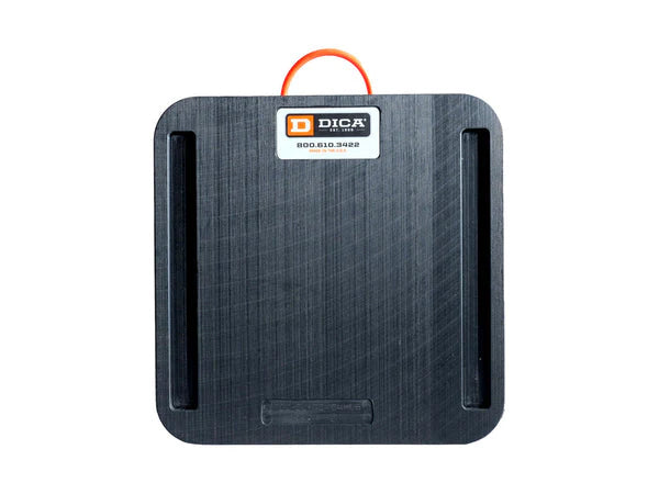 SafetyTech Pad with Slot Lock (Black).  24" x 24" x 1.5" (PSC-SL-D2424-1.5)