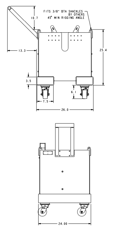 Chain Box 1,000 lbs WLL (25037)