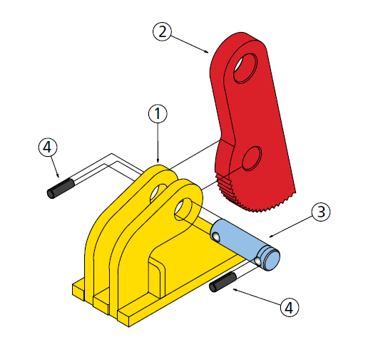 25 Ton FHX Horizontal Lifting Clamp