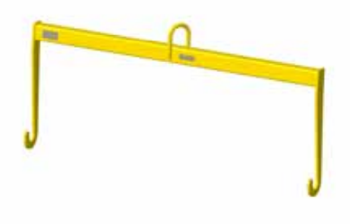 2,000 lbs 36" Roll Lifting Beam 50" Inside Length (20715)