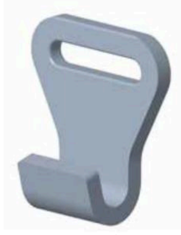 3/16" Flat Hook Style C (17619)