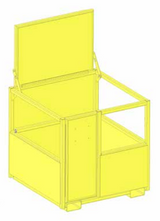 1,000# FORK PERSONNEL BASKET 48" X 48" (20988)