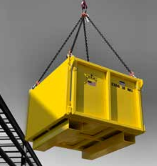 2,500 lbs 48" Drop Side Material Basket (12902)