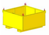 2,500 lbs 60" Material Basket (16006)