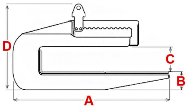 Kenco Self-Leveling Pipe Hook (PH3500SL)