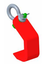 3/8" GR100 PLATE HOOK 8,800# WLL (11722)