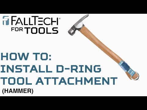 5 lb Tape-on Tool Attachment with swivel D-ring, 10/pk (5302A10)