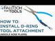 2 lb Tape-on Tool Attachment with D-ring (3 ½" Length), 10/pk (5101A10)