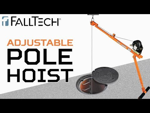 Adjustable Confined Space Entry and Retrieval Pole Hoist (605047)