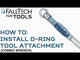 2 lb Tape-on Tool Attachment with D-ring (3 ½" Length), 10/pk (5101A10)