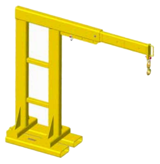 Adjustable Reach Over Boom W/ Swivel Hook (16055)
