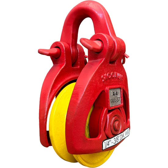 Skookum A Series 8T Cast Half Sided Block with SWIVEL SHACKLE (A-10)