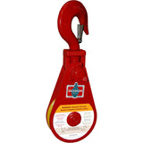 Skookum 8 ton 6" Alloy Snatch Block with SWIVEL HOOK (6" x 8T) (1000142)