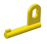 3,200 lbs 8.25" Manhole Key  (16300)